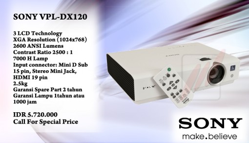 Sony VPL - DX120 2